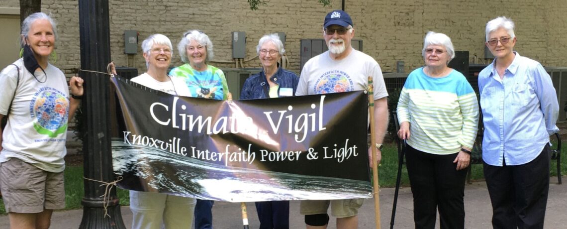 Knoxville Area Chapter joined Nationwide Climate Prayer Day